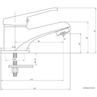 Смеситель Deante Neo Lobo BYU 020M