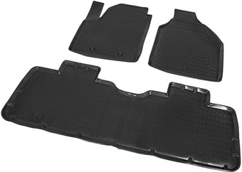 Комплект ковриков для авто Rival 15809002 (3 шт)