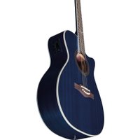 Электроакустическая гитара EKO NXT A100ce See Through Blue