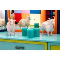 Набор свечей Мелт 100 мм (3 шт, бирюзовый)