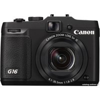 Фотоаппарат Canon PowerShot G16
