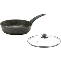 Сковорода Victoria Мрамор АЛА240 (MR0024GR) (с крышкой)