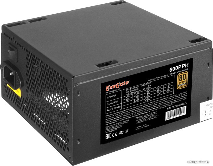 ExeGate 600PPH EX280578RUS-OEM