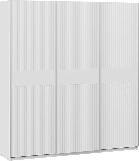 

Шкаф-купе Трия Оскар Хилтон Т2 2100 271116 (ручка серебро/белый снег/белый матовый)