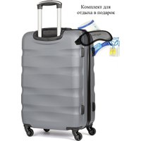 Чемодан-спиннер 4 ROADS 1389-M 67 см (графитовый)