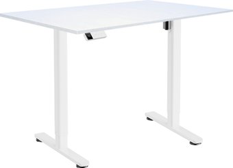 Стол для работы стоя ErgoSmart Electric Desk Slim 1380х800х18 мм (ясень тронхейм/белый)