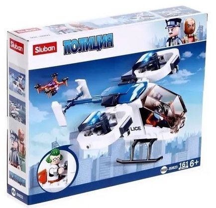 

Конструктор Sluban Полиция Вертолет 6958187
