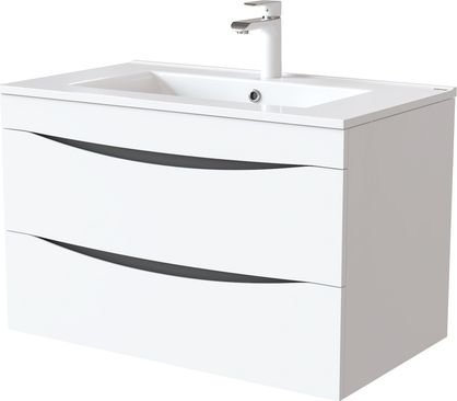 

IDDIS Тумба с умывальником Cloud 80 CLO80W0i95K (белый)