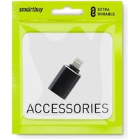 Адаптер SmartBuy A253 USB Type-A - Lightning (черный)