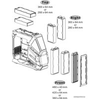 Корпус Thermaltake AH T600 Snow CA-1Q4-00M6WN-00