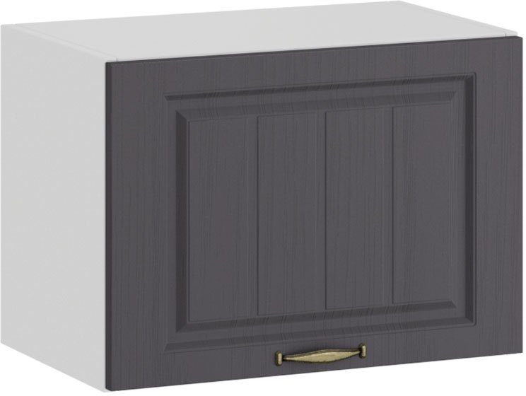 

Шкаф навесной Трия Лина 1В5Г (белый/графит)