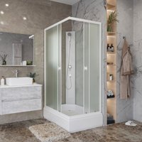 Душевая кабина Niagara Promo P100/80/26Q/MT/BK 100x80x215