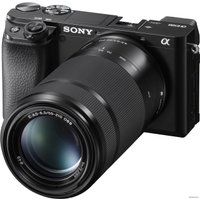 Беззеркальный фотоаппарат Sony Alpha a6100 Double Kit 16-50mm + 55-210mm (черный)