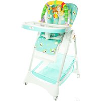 Высокий стульчик ForKiddy Podium Toys 0+ 2021 (бирюзовый)