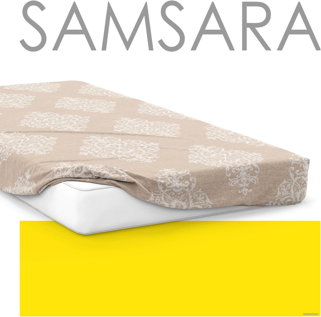 Простыня Samsara Дамаск 180Пр-29 180x200