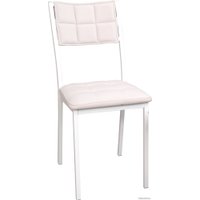 Стул Древпром Дункан ДП2-20 (белый матовый/линкольн белый)