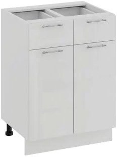 

Шкаф напольный Трия Весна 1Н6Я1 (белый глянец)