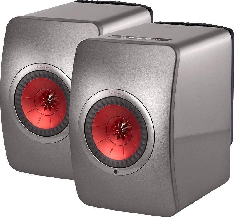 

Полочная акустика KEF LS50 Wireless (серый)