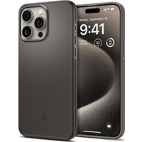 Чехол для телефона Spigen Thin Fit для iPhone 15 Pro Max ACS06545 (серый)