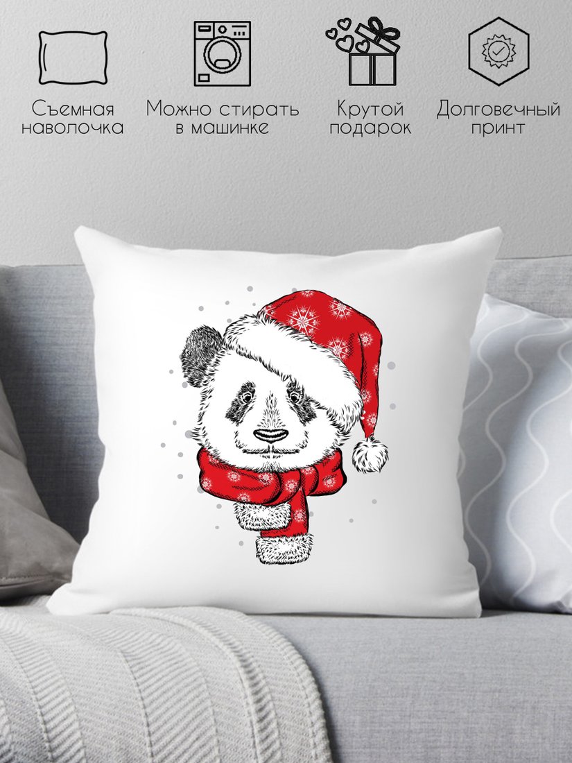 

Декоративная подушка Print Style С новым годом 40x40god2