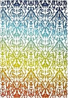 Ковер для жилой комнаты Lalee Maya 482 (160x230, белый-зеленый)