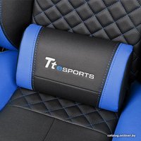 Игровое (геймерское) кресло TteSports GT Fit F100 (черный/синий) [GC-GTF-BLMFDL-01]