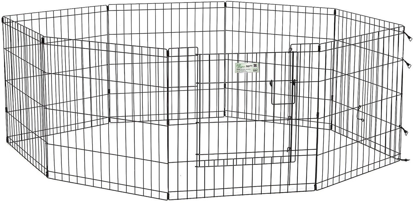 Манеж Midwest Life Stages для собак с дверью-MAXLock 524DR (61x61см, черный)