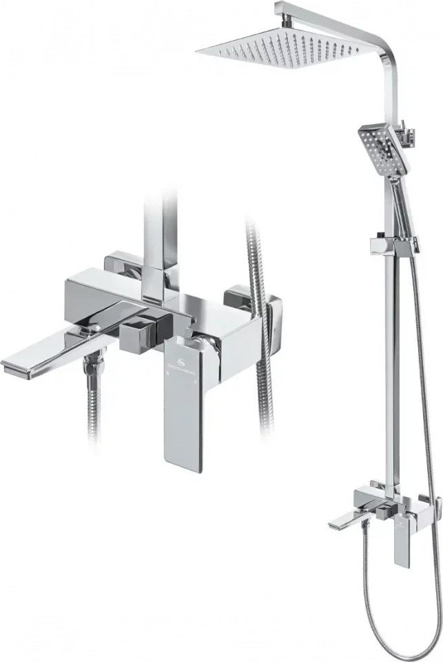 Душевая система  Grocenberg GB7008 (хром)