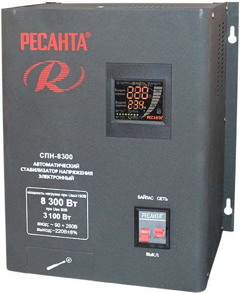 

Стабилизатор напряжения Ресанта СПН-8300