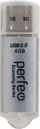 

USB Flash Perfeo E01 4GB (серебристый)