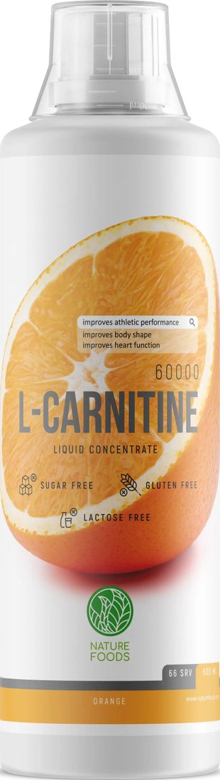L-карнитин Nature Foods L-carnitine concentrate (500 мл)