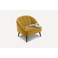 Интерьерное кресло Divan Мона 259516 (Velvet Yellow)