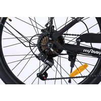 Электровелосипед MyWay Road 1.0 250 26 (17, черный антрацит)