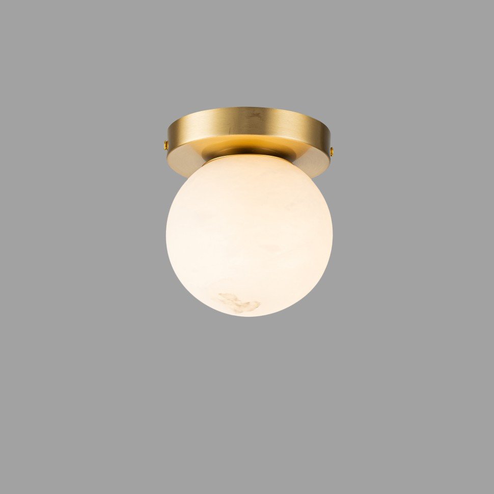 

Припотолочная люстра Belfast Ravenhill 3333Y BR MB (латунь/камень)