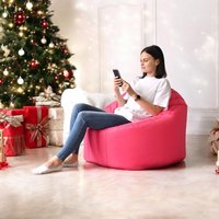 Кресло-мешок Mio Tesoro Poparada XXXL PO-65x85-F (фуксия)