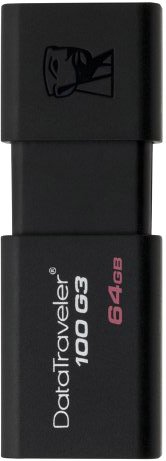 

USB Flash Kingston DataTraveler 100 G3 64GB (DT100G3/64GB)