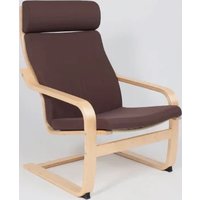 Интерьерное кресло AksHome Relax (ткань, коричневый 10858-15)