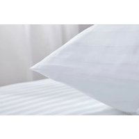 2-спальный комплект постельного белья Loon Stripe (2-спальный, наволочки 50х70, белый)
