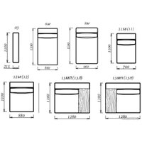 Модульный диван Nord Star Рена 3-32-90-95Л (шенилл, белый) в Гродно