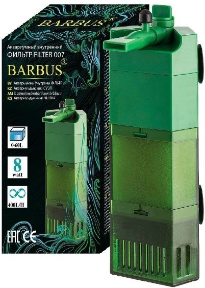 

Внутренний фильтр Barbus Filter 007