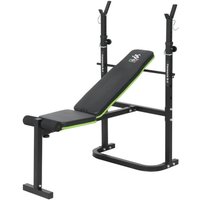 Силовая скамья DDS Campania B-2 (черный/зеленый) в Гомеле
