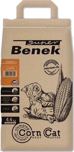 Наполнитель для туалета Super Benek Corn Naturalny 7 л