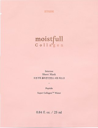 Etude House Маска для лица тканевая Moistfull Collagen Mask Sheet (25 мл)
