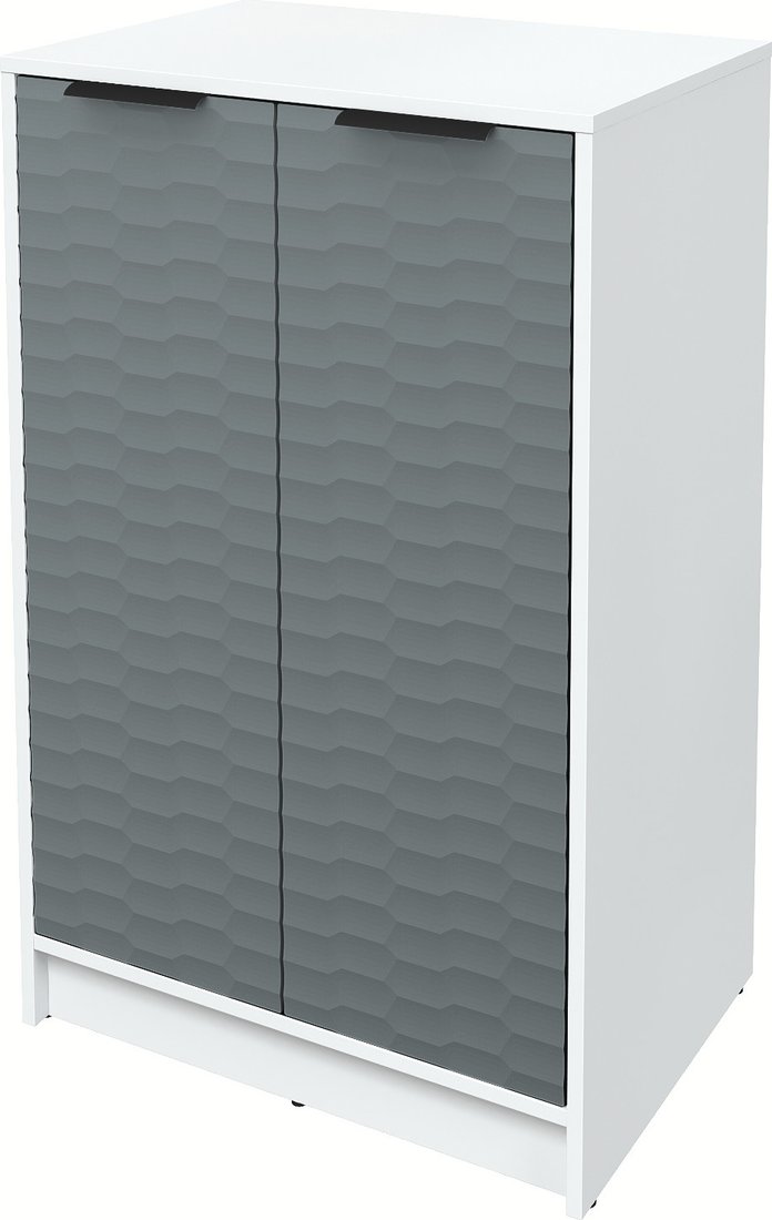 

Тумба Интерлиния Концепт Зодиак КТ-Т64 (белый платинум/серый)