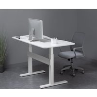 Стол для работы стоя ErgoSmart Air Desk L (белый)