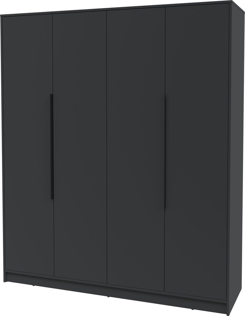 

Шкаф распашной Интерлиния Концепт КТ-Ш4 (антрацит/антрацит)