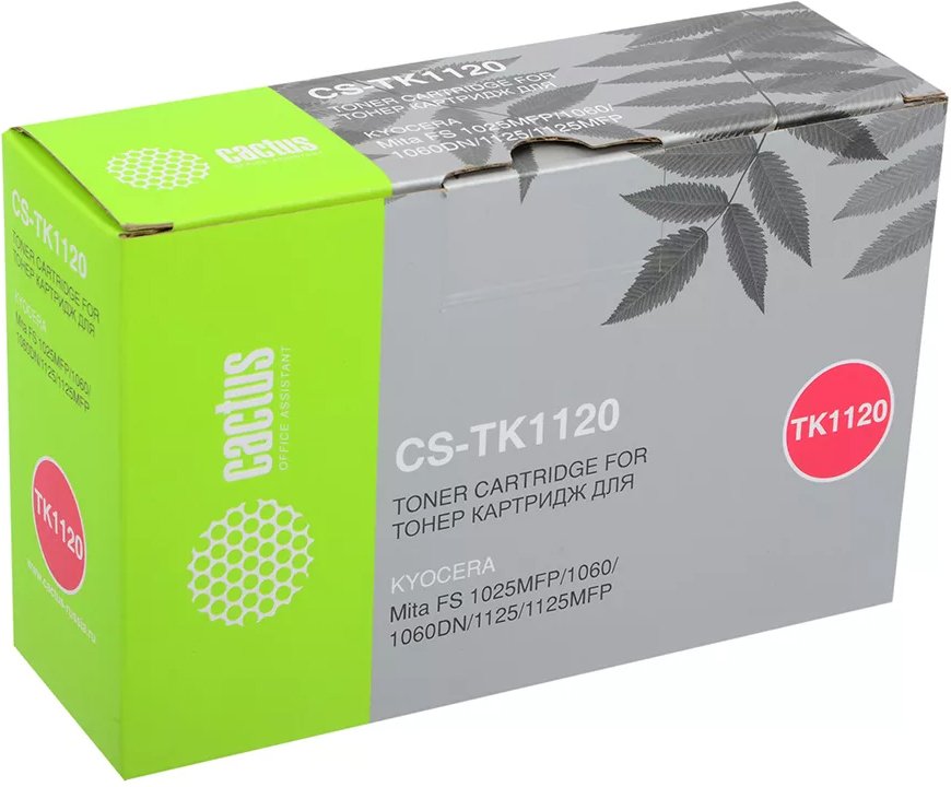 

Картридж CACTUS CS-TK1120BK (аналог Kyocera TK-1120)