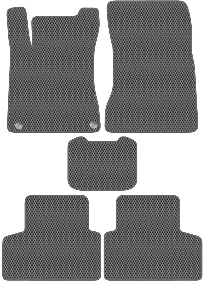 

Комплект ковриков для авто Alicosta Mercedes-Benz GLB-Class (suv / X247) 2019 - Н.В. (серый, ромб)