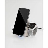 Беспроводное зарядное VLP Tower Power 3 in 1 for Apple (титановый)