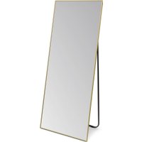 Зеркало Алмаз-Люкс Ма1nu 160x60 напольное (в алюминиевой раме/золото)